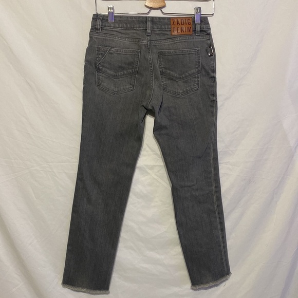 Zadig & Voltaire Denim Ava Eco Gris Light Jeans - Picture 2 of 14